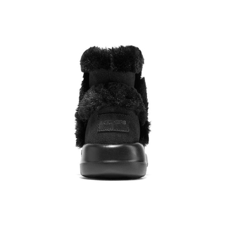 Skechers On-The-Go Joy High-Top Fleece Lined Ankle Boots Women boots Black 144043-BBK
