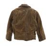 beautiful people leather jacket 130 Brown Kid's Used
