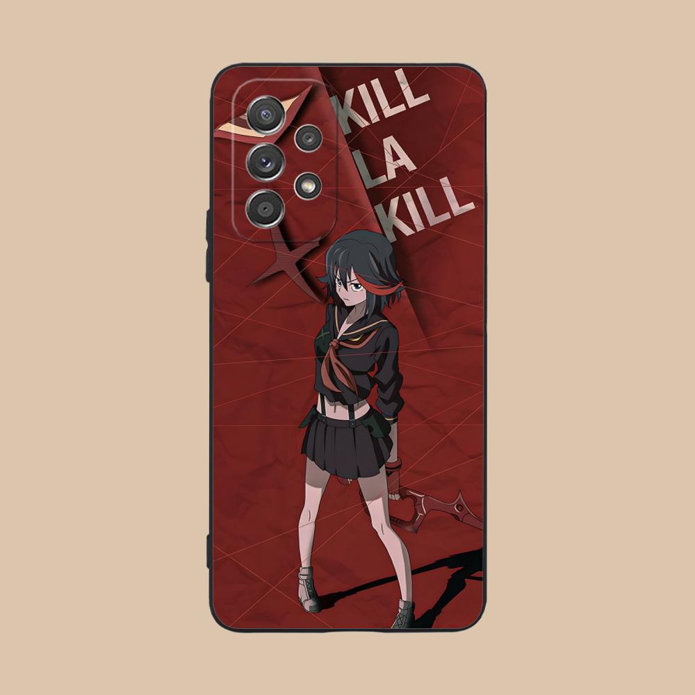 La Kill Ryuko Matoi Phone Case for Samsung Galaxy A73 72 71 70 56 55 54 53 52 36 35 34 23 16 15 5G Colour Printing Cover Pretty