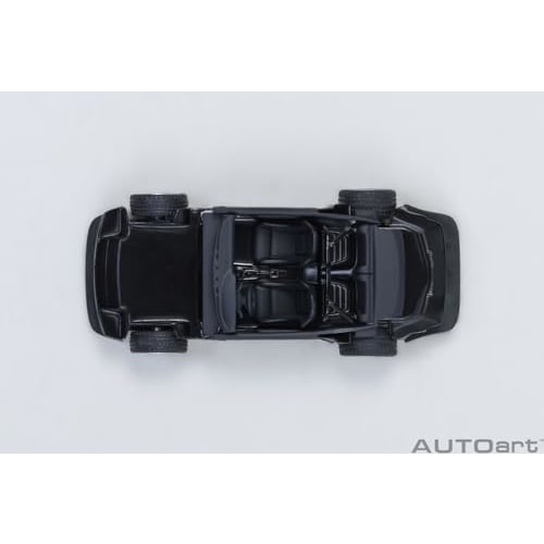 AUTOart 1/64 Scale Porsche 911 (930) Turbo "Wangan Midnight" Blackbird (Volume 1 Specification) Finished Model 20636