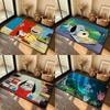 Anime-H-snOOpyS Classic Carpet Bathroom Anti-slip Mat Door Mat Home Decoration Mat Entrance Door Mat Scratch-resistant Door Mat