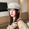 Spring and Summer Solid Color Simple and Versatile Face Little Beret Woman