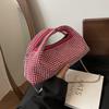 Geantă plic bucket strălucitoare cu cristale Geantă de umăr cu strasuri Genți și poșete handmade luxoase Geantă de seară Designer Plic Geantă