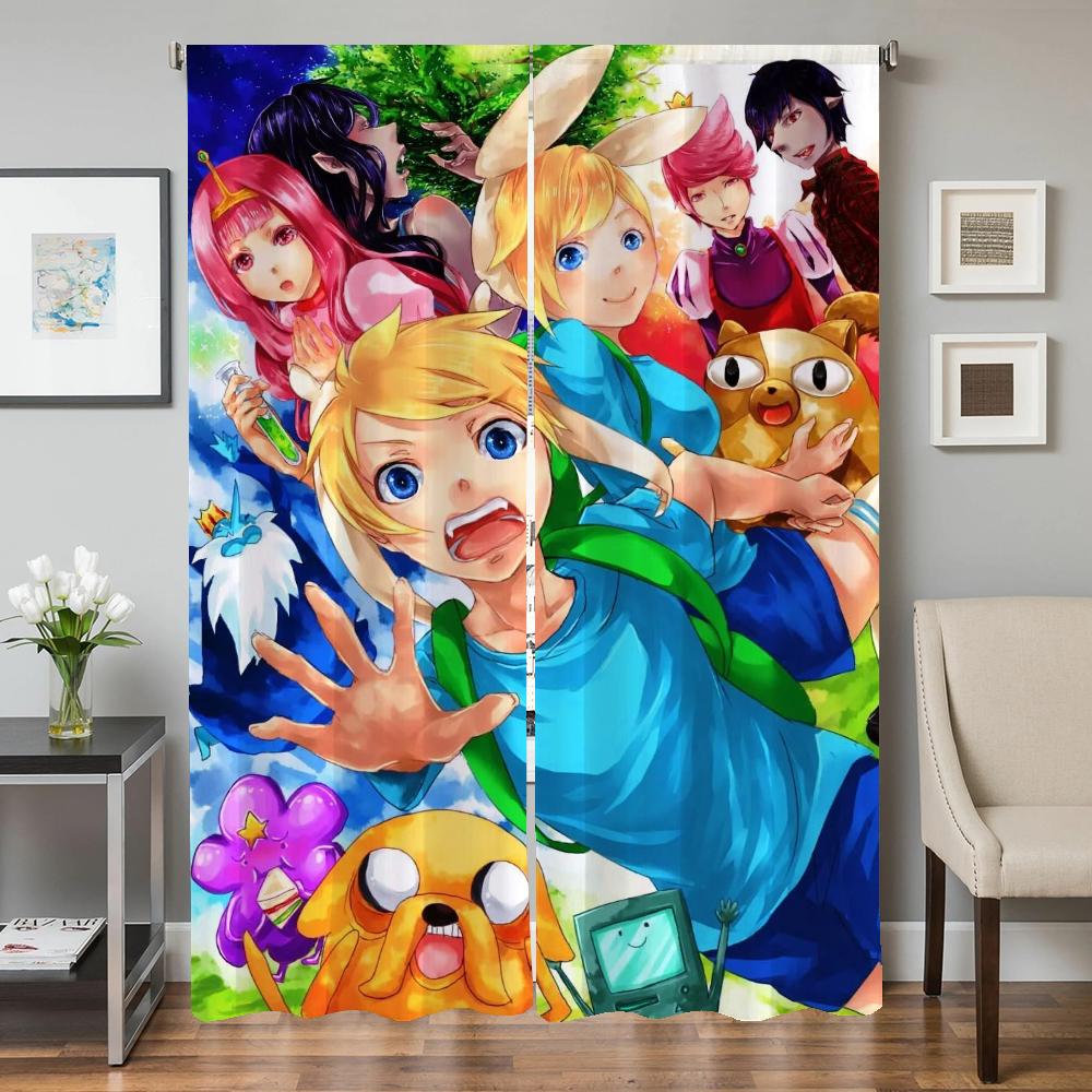 

Оконные кухонные шторы для гостиной, 2 шт., затемняющие шторы, дверные шторы, перегородка для спальни, украшение для спальни W50xH70cmx2pcs-CL