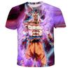 2026 Summer Dragon Ball Retro Fitness T-shirt Men's Oversized 3D Printed Short-sleeved Family Unisex Children's Sports Shirt