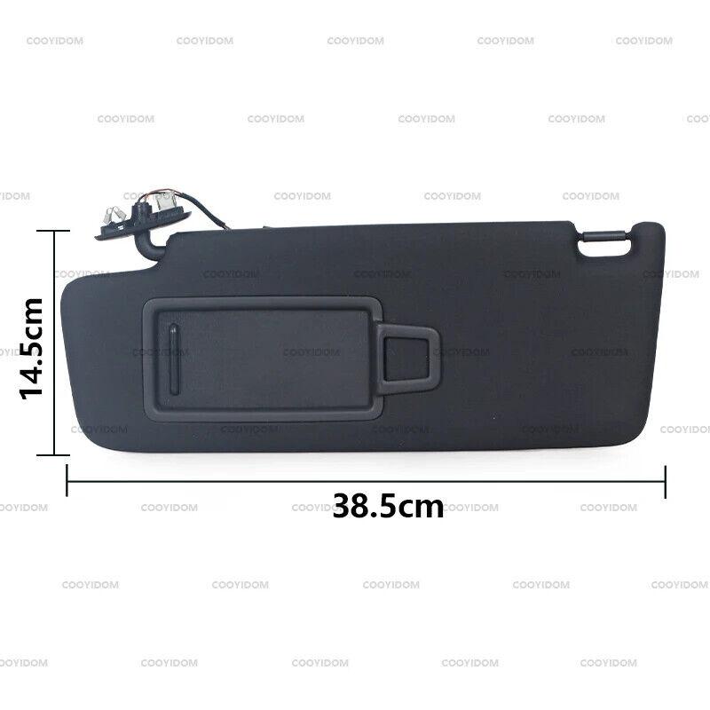 Left Front Sun Visor Panel With Makeup Mirror For VW Golf 7 SportsVan Jetta MK7
