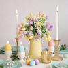 Set of 5 Foam Easter Eggs Planter for Festival Indoor Desktop Decoration Creative Safe Materials Practical Decorating