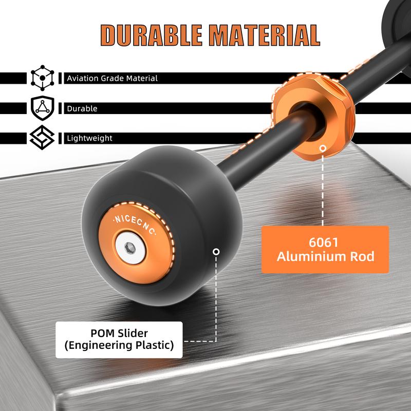 For 2025 KTM 390 Adventure R/X Motorcycle Falling Protection Front/Rear Wheel Axle Sliders for KTM 390 Duke 250 Duke 2024-2025