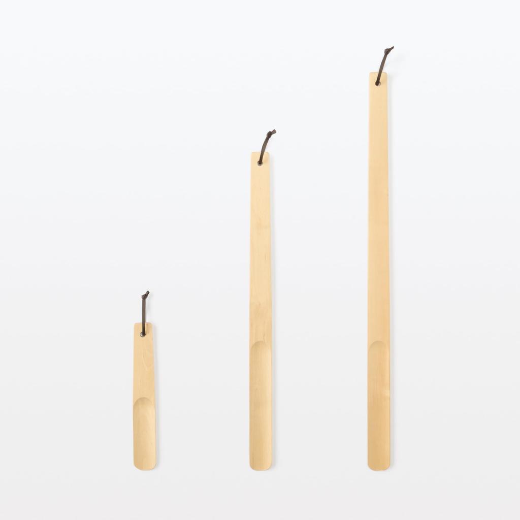 MUJI Wooden MAD22A3A Shoehorn, Small,