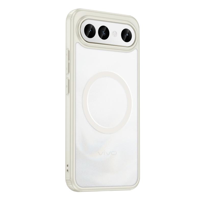 For VIVO X300 FE Magsafe Magnetic Matte PC Phone Case For VIVO X300 FE X 300 Magsafe Wireless Charging Shockproof Back Cover