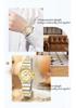 OFNS Women's Luxury Quartz Watch: Diamond-Inlaid Round Dial, Calendar, Waterproof, Luminous, Elegant Design.