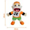 40-60cm Large Jeffy Boy Hand Puppet Plush Toys Removable Children Soft Doll Talk Show Party Props Puppet Stuffed Doll for Kids Gift