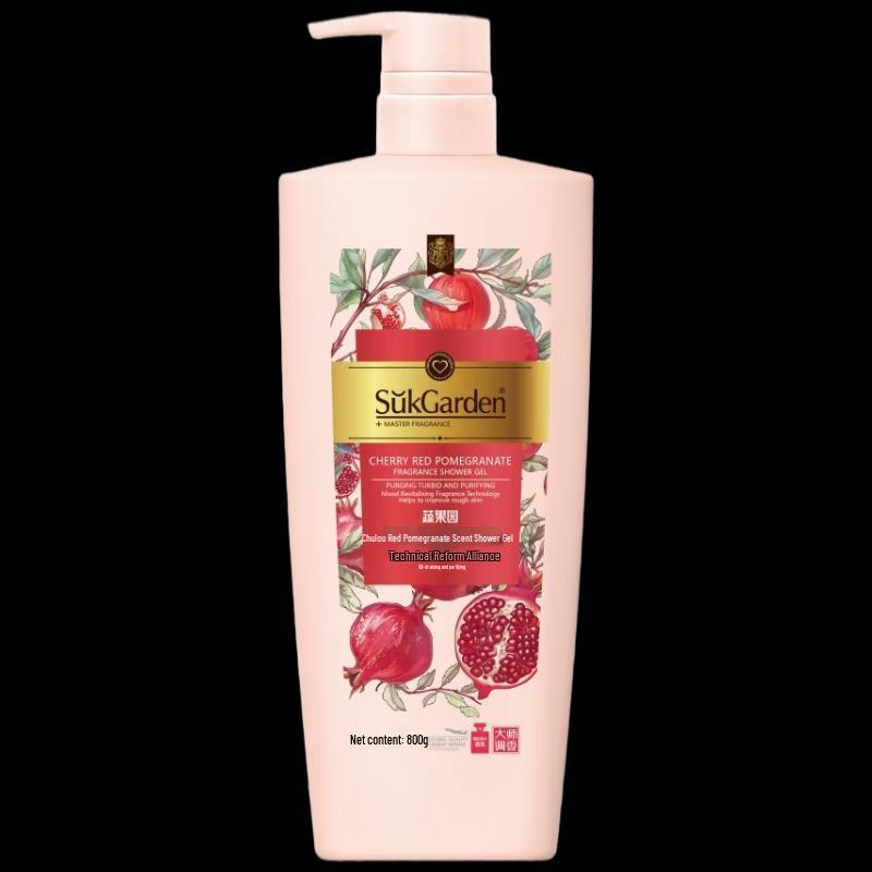 Гель для душа «Фруктовый сад» с ароматом вишни и граната