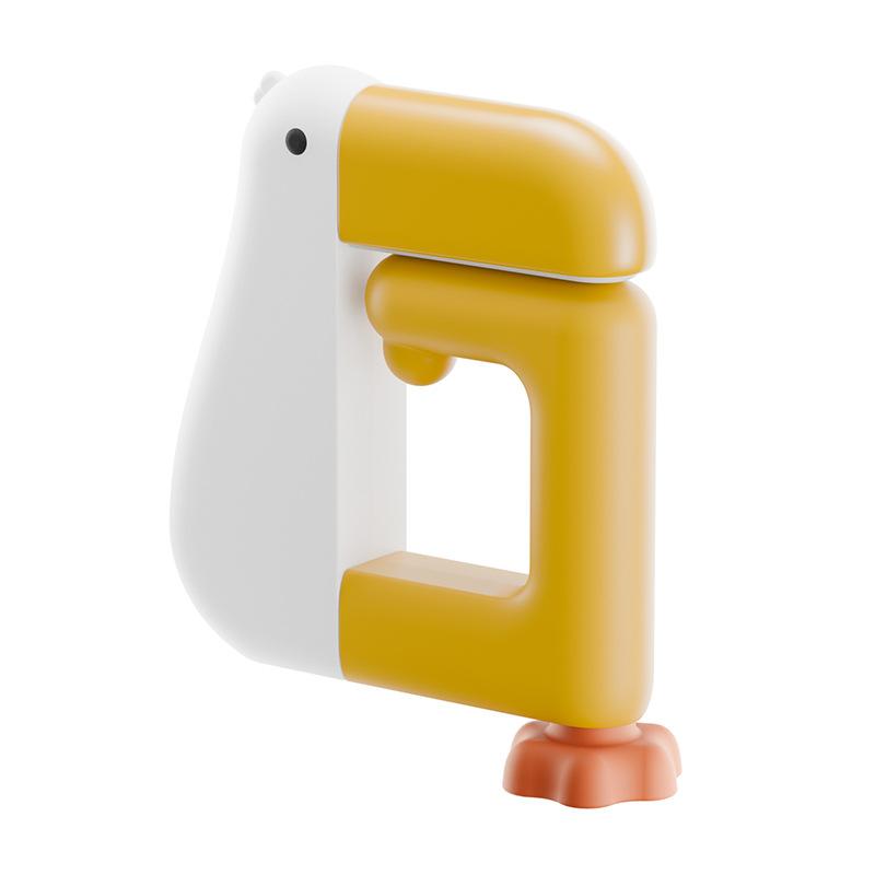 1PC Adjustable ABS Think Duck Backpack Hook, Suitable for Student Backpacks, Desks, and Tabletops; a Great Gift.