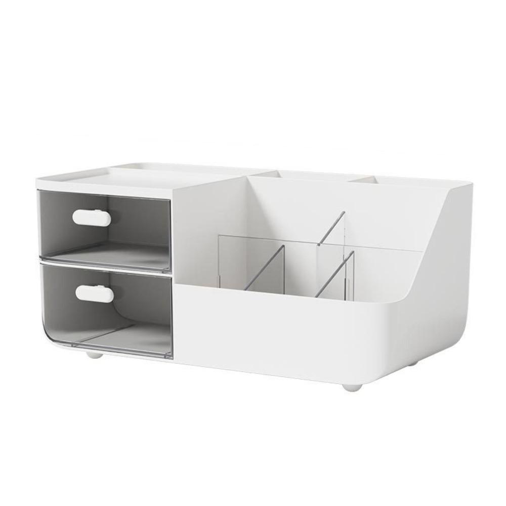 with Drawers Desktop Storage Organizer Multifunctional Student Stationery Shelf Bathroom