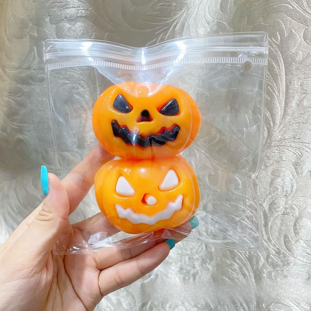 Halloween Pumpkin Taba Squishy Cat Paw Soft Donut Sensory Food Toy Tpr Cute Squeeze Toy Kids Stress Relief Antistress Novelty