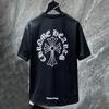 8010 2026 Summer New High Quality Cotton Round Neck Loose Large Size Men's and Women's T-shirt Couple T-shirt