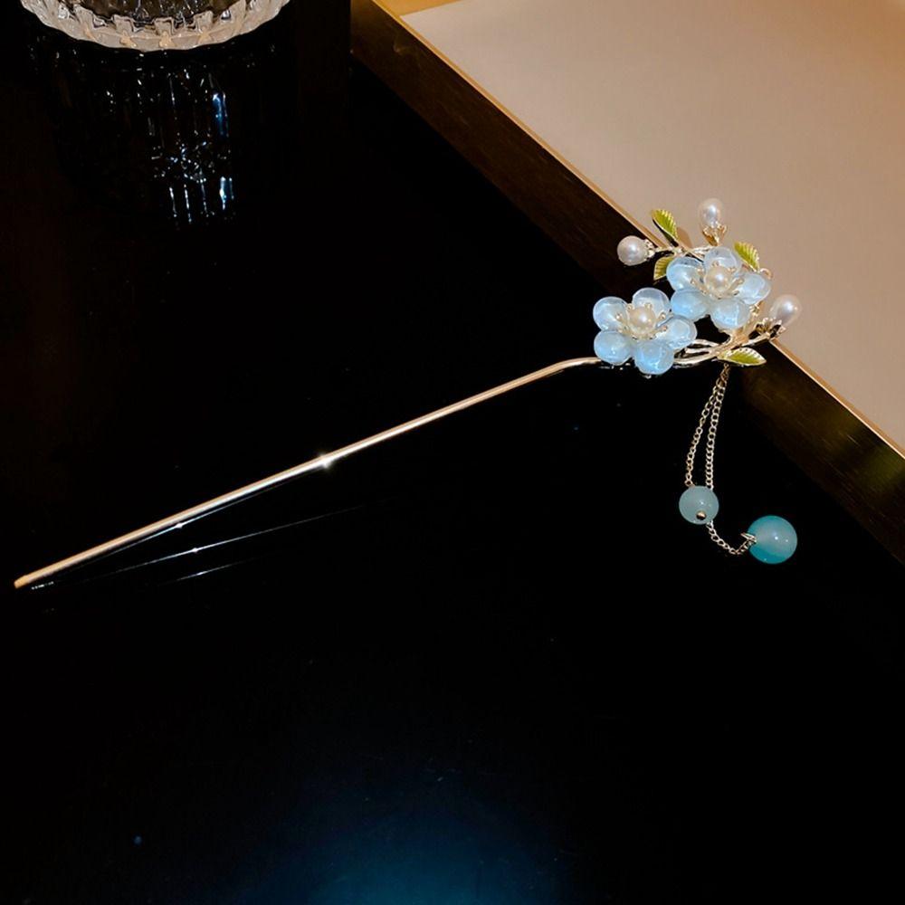 Hairstyle Design Tool Hanfu Hair Sticks Chinese Style Headwear Ancient Style Hairpin Metal Hairpin
