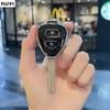 Tpu Shell Fob For Toyota Corolla Camry Reiz Rav4 Crown Avalon Venza Matrix Yaris 4Runner Blank Bag Car Key Case Cover Keychain