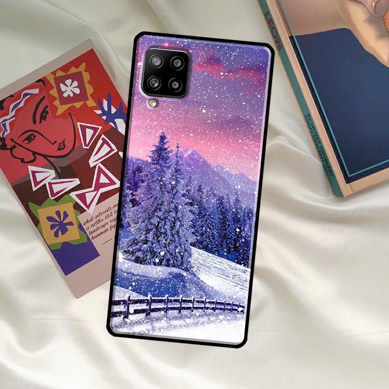 Landscape Winter Light Snow Case For Samsung Galaxy A56 A36 A06 A13 A53 A32 A12 A22 A52 A35 A26 A16 A55 A15 A54 A34 A14