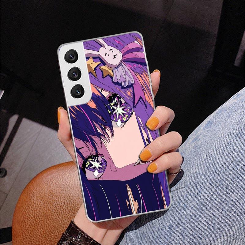 Japan Anime Oshi No Ko Phnoe Case for Samsung Galaxy S26 S25 Edge S23 S24 Ultra S22 Plus S21 S20 FE Unique Cover Soft Coque Gala