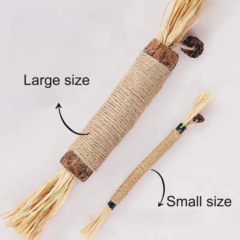 Catnip Cat Toys Natural Matatabi Pet Cat Snacks Stick Cleans Tooth Removers Hair To Promote Digestion Silvervine Kitten Chew Toy