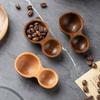 Short Handle Wooden Coffee Spoon Serving Cutlery Tea Sugar Spoon Measuring Spoon  Coffee Making