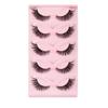 Winged End Cat Eye False Eyelashes Eye Elongated Faux Mink Lashes Fluffy Fake Lashes  Cosplay