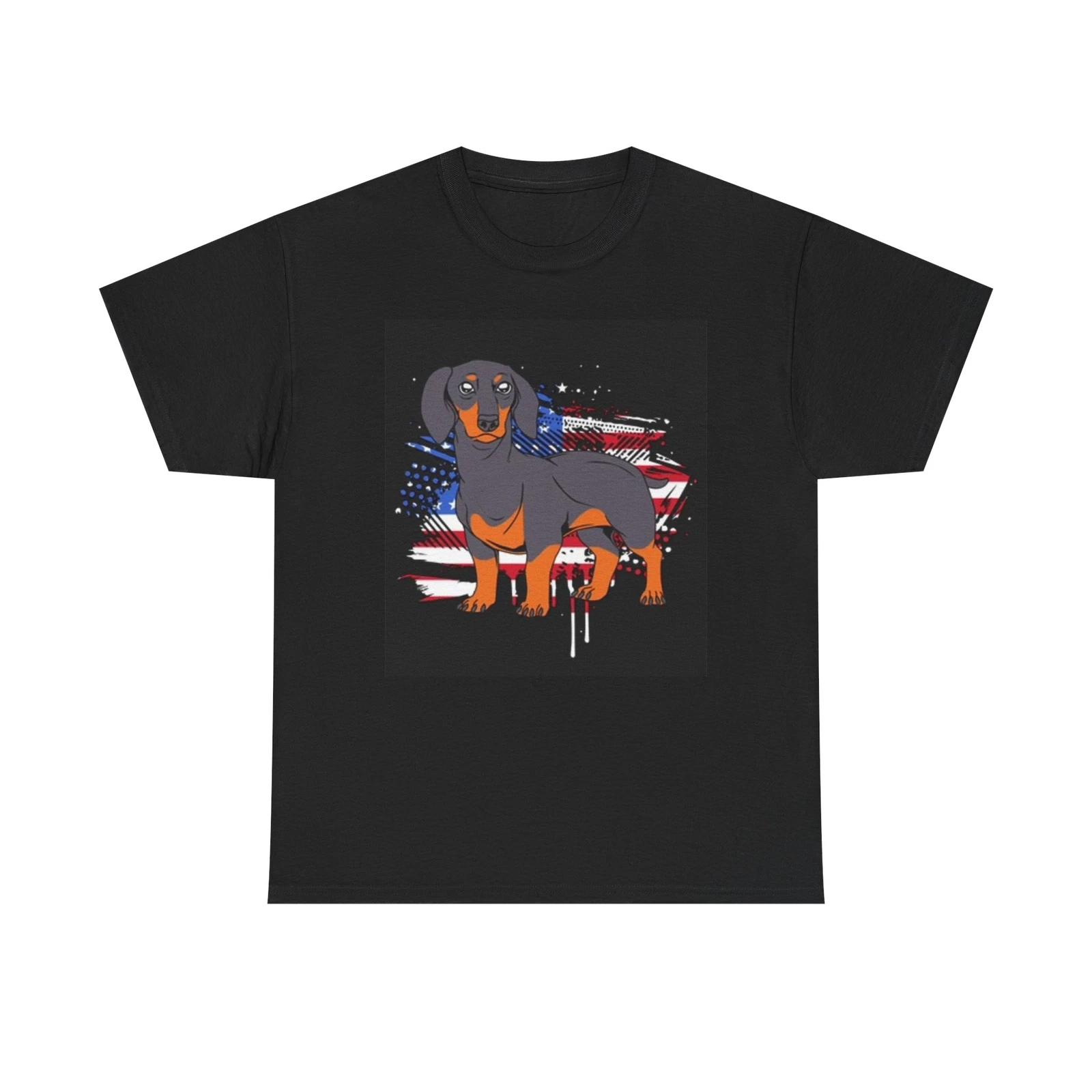 Men s and Women s T-shirts Dachshund Puppy Graphic XL