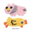 Headdress Handmade Children Hair Clip Kids Woolen Hairpin Knitted Hairgrips Girls Hair Holder