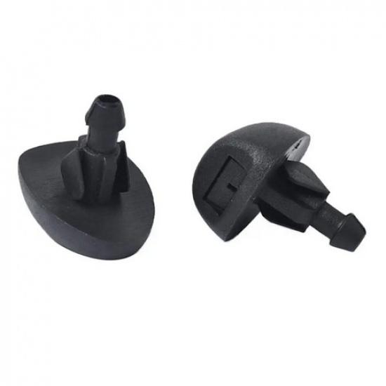 2Pcs Front Windsheild Wiper Washer Nozzles 6438V8 For Citroen C3 Peugeot 106 205