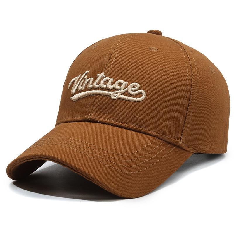 Letter Embroidery Trendy Baseball Cap Men'S And Women'S Casual Outdoor Sun Protection Cap Sports Hat