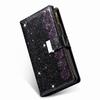 Redmi Note 9 Pro/K30/8A Leather Wallet Case with Laser Engraved Nine Card Slots
