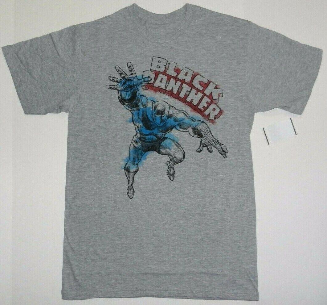 26 Marvel Avengers Comics Movie Black Panther Action Tee shirt New Unisex T-Shirt XXXL