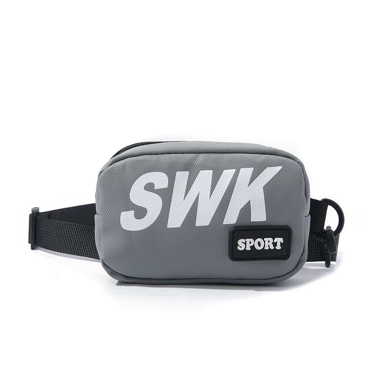 

Трендовая брендовая сумка-мессенджер, крутая подвесная сумка для мужчин и женщин, мини-кошелек для мелочи, сумка для наушников, маленькая сумка-мессенджер в стиле хип-хоп, сумка для карт, сумка для ключей. Below 20L серый