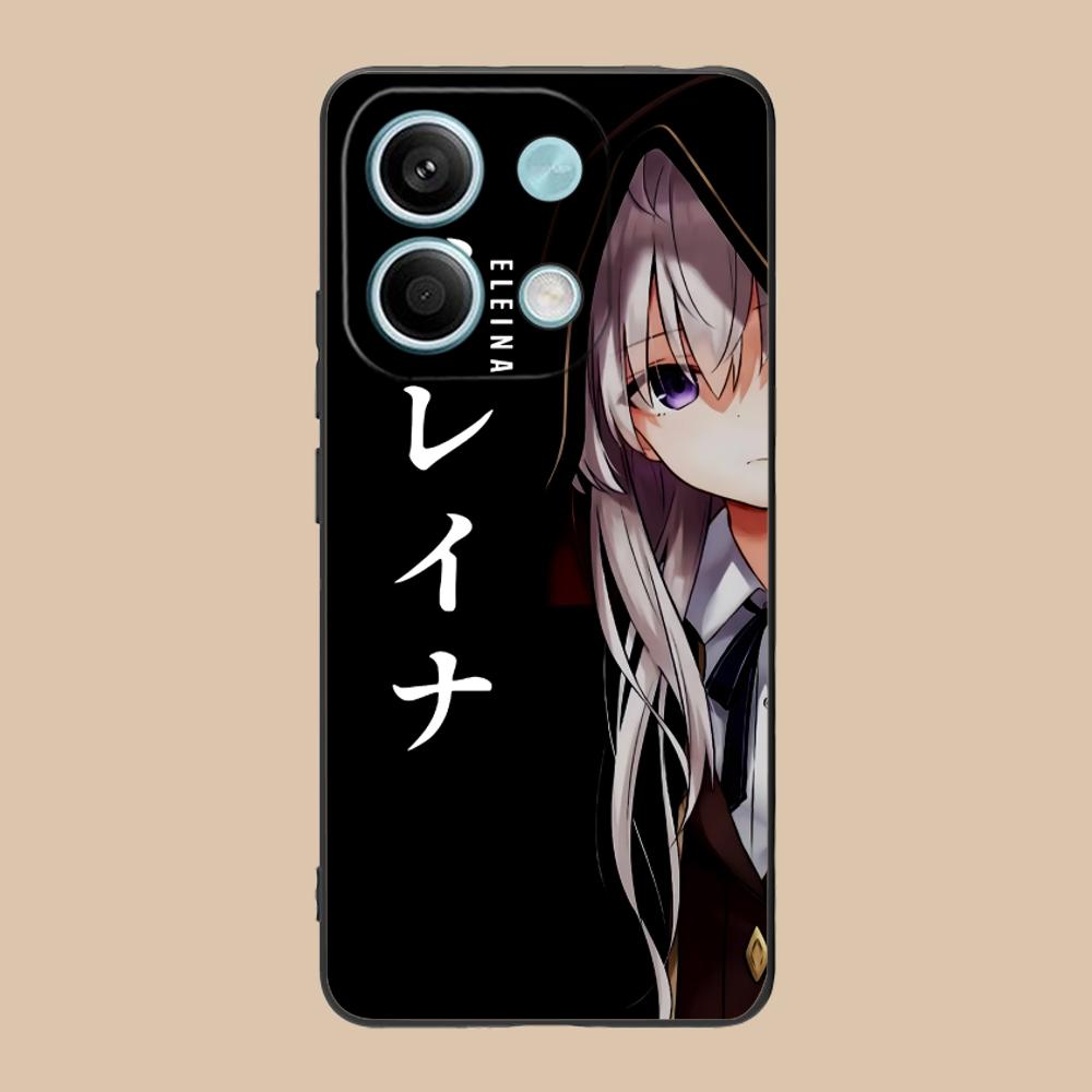 Wandering Witch Elaina Matte TPU Mobile Phone Case for POCO M7 M6 M5 M4 M3 X7 X6 X5 X4 X3 Pro GT 5G Colorful Printing Cover