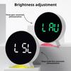 LED Digital Wall Clocks Multifunctional Electronic Clock Alarm Clock High-definition Display Multiple Brightness Night Light