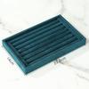 1 Stück Samt Schmuck Aufbewahrungstablett Ring Ohrring Display Box Brosche Handwerk Klassifizierung Organizer Exquisite Tablett Fall