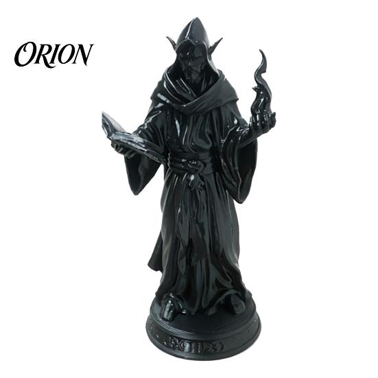 Unique Tabletop Ornament for Fans 3D Printed Elf Wizard Figurine, Dark Magic Gothic Desktop Handcrafted Fantasy Character Model Ornament, Art