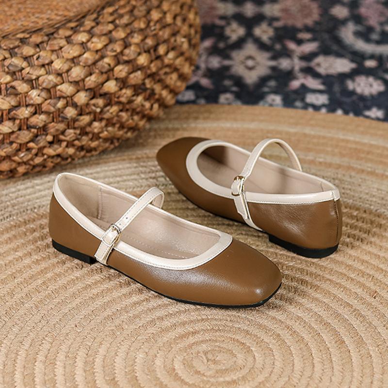 

Весна Осень Женские Балетки Мягкие Удобные Одинарные Туфли Бренд Элегантные Офисные Дамские Туфли Мэри Джейн Большой Размер 43 43 верблюд
