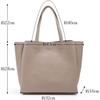 SARAi LLC Bolsa Tote Feminina, Grande Capacidade, Tamanho A4, Leve, Perfeita para o Trajeto, Trabalho, Escola e Mais, Com Zíper, Grande, Leve,