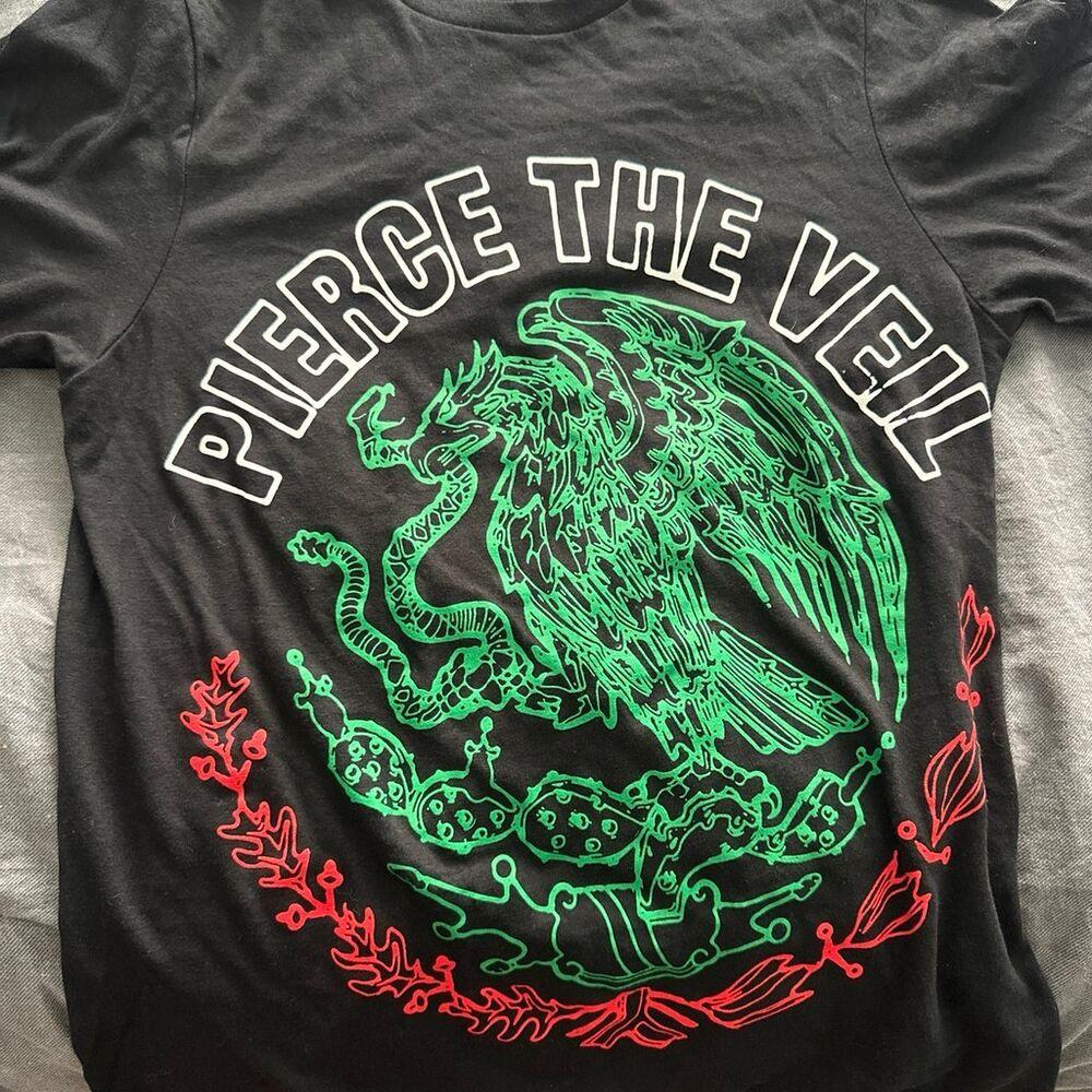 90s Pierce The Veil band basic black Unisex T shirt gift tee Retro style Unisex T-Shirt XL