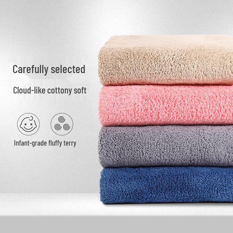 Free Shipping: Quick-Dry, Lint-Free, Soft Coral Fleece Towel for Bath, Face, and Hair