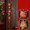 Fu Word Spring Festival Pendant Wind Chimes New Year Decorations Fashion Good Luck Ornaments  Home
