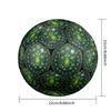Nature Mandala Round Football Size 5 Adult Ball Suitable for Training Matches and Outdoor Team.