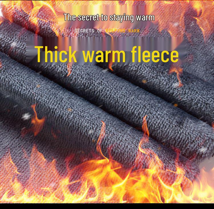 Men's Lyocell Plus Velvet Straight-Leg Dress Pants: 2025 Autumn/Winter Collection