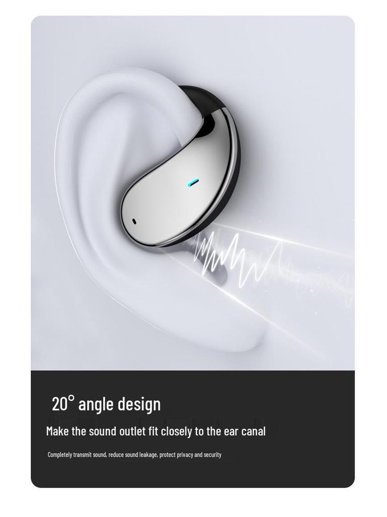 BH32 Wireless Dual-Ear Sports TWS Earphones with AI Translation and Touch Control, Bluetooth 5.4, Digital Display