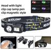Induction Headlight USB Charging Digital Display Outdoor Running Cycling Fishing Lightweight LED Headlight