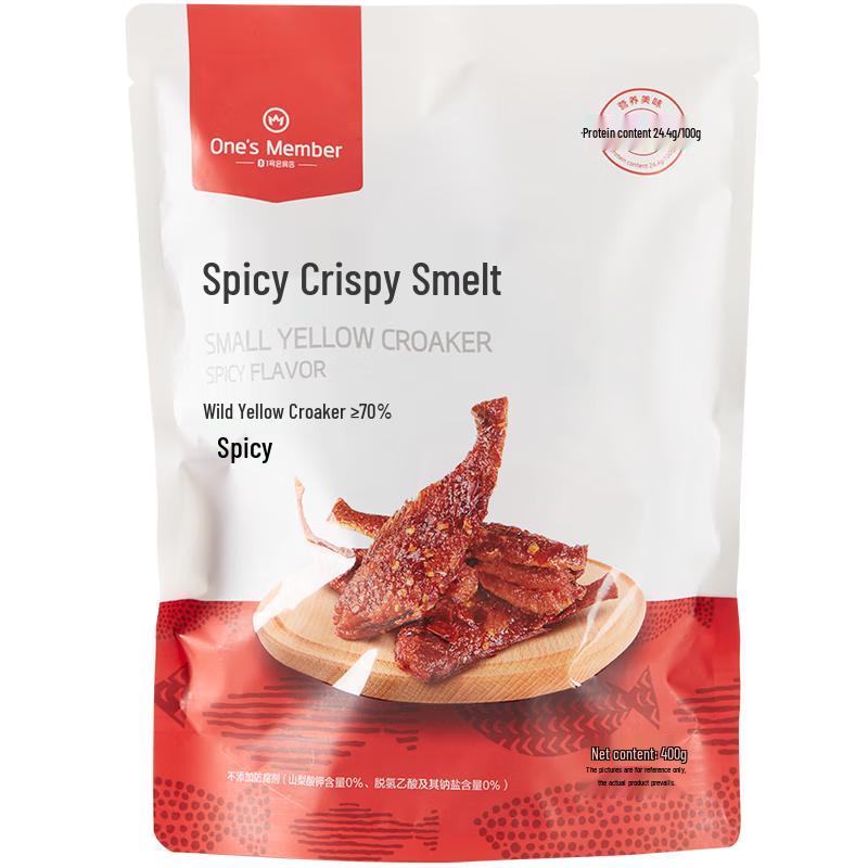 Spicy & Grilled Yellow Croaker Fish Snacks