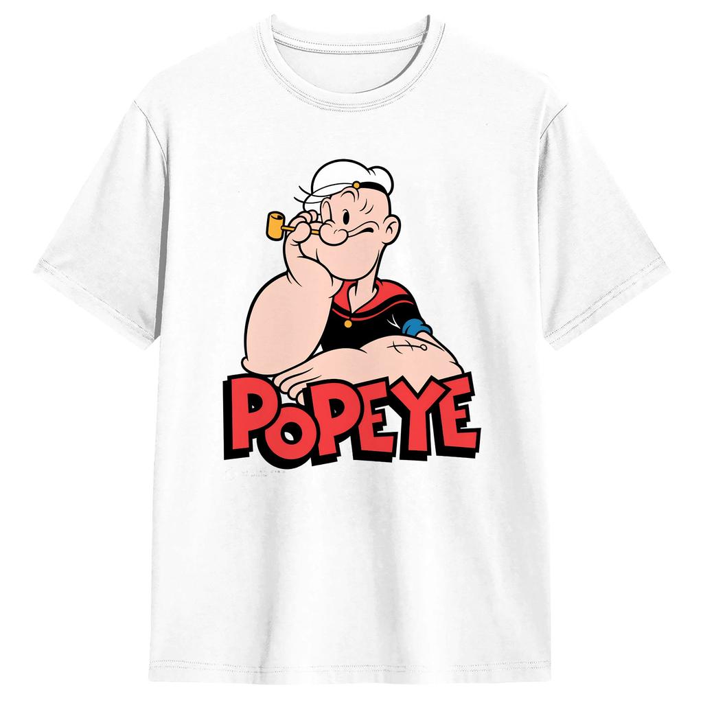 Popeyed the SailorUnisex T Shirt Summer 100 Cotton TShirts For Unisex Custom Logo Tee Shirt Short Sleeves Streetwear Tees